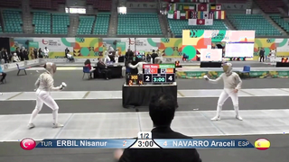 Nisanur Erbil's Spectacular Fencing Journey: Parry Ripostes Galore!