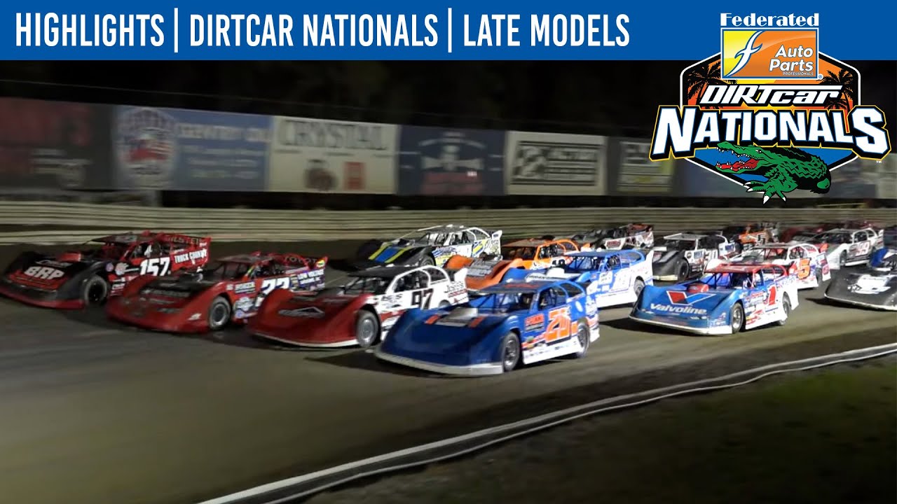 DIRTcar Late Models at Volusia Speedway Park | February 14th, 2024 | HIGHLIGHTS