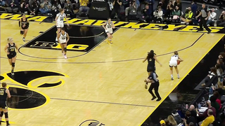 Caitlin Clark Makes History: Breaks NCAAW All-Time Scoring Record with Logo 3! | #4 Iowa Hawkeyes vs Michigan