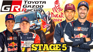 Power and Precision: TOYOTA GAZOO Racing Dominates Stage 5 - 2024 Dakar Rally