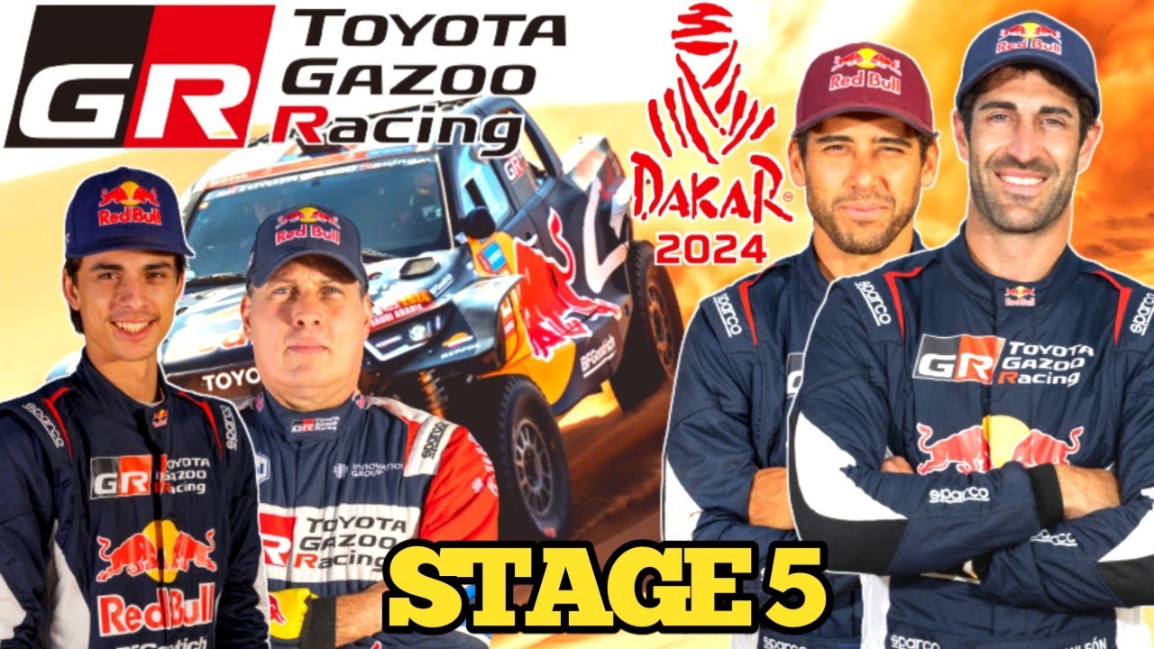 Power and Precision: TOYOTA GAZOO Racing Dominates Stage 5 - 2024 Dakar Rally