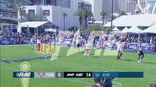 Epic Showdown! FaZe Clan vs. AMP Flag Football Rematch Best Plays