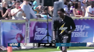 Epic Showdown! FaZe Clan vs. AMP Flag Football Rematch Best Plays