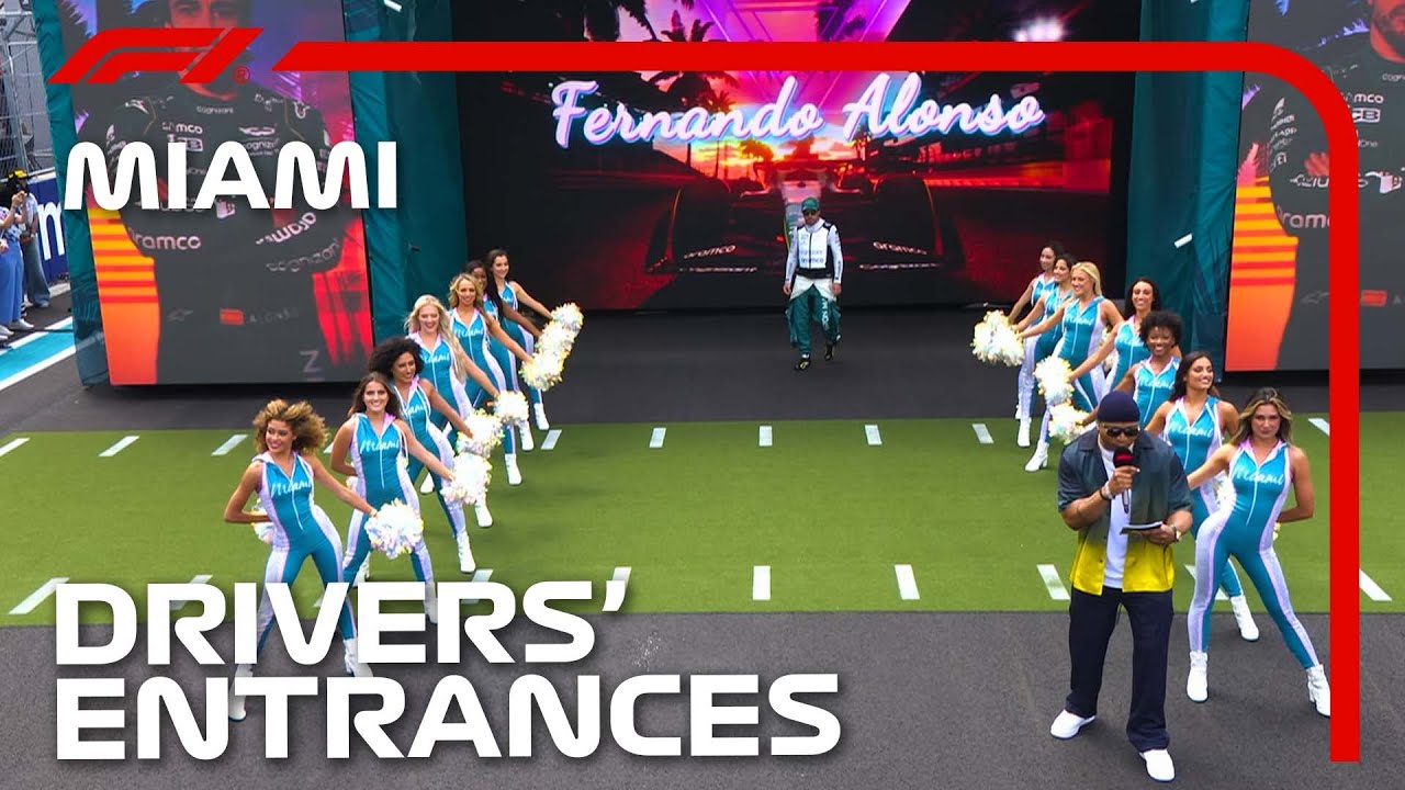 F1 2023 Monaco Grand Prix | Rain-Soaked Showdown Highlights with Spectacular Miami Entrance