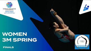 Women's 3M Springboard Final | World Aquatics Championships Doha 2024