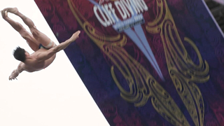 Red Bull Cliff Diving 2023 | Auckland Season Final in Slow Motion