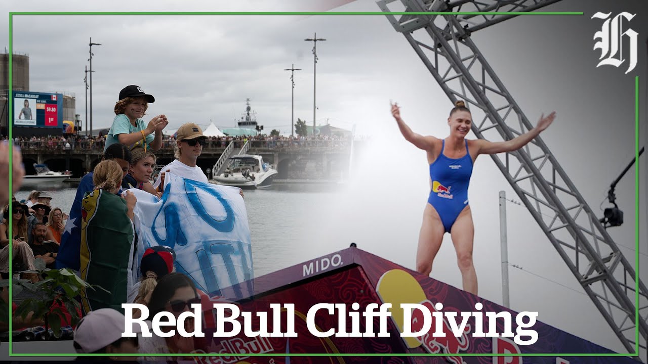Red Bull Cliff Diving 2023 | Auckland Season Final in Slow Motion