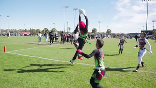 Taunted the Best 8U Flag Football Team in the World | Youth Flag Football World Championship Highlights