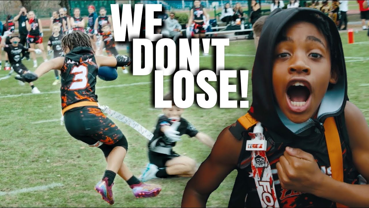 Best 8U Flag Football Team in the World! | Youth Flag Football World Championship Highlights