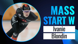 Ivanie Blondin Dominates Mass Start Women | Salt Lake City 2024 Speed Skating
