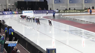 Ivanie Blondin Dominates Mass Start Women | Salt Lake City 2024 Speed Skating