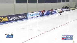 Thrilling Showdown: Kimi Goetz Edges Jutta Leerdam by .09 in Salt Lake City World Cup 1000m
