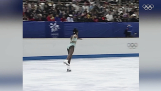 Surya Bonaly's Unforgettable Backflip on One Blade - 1998 Winter Olympics