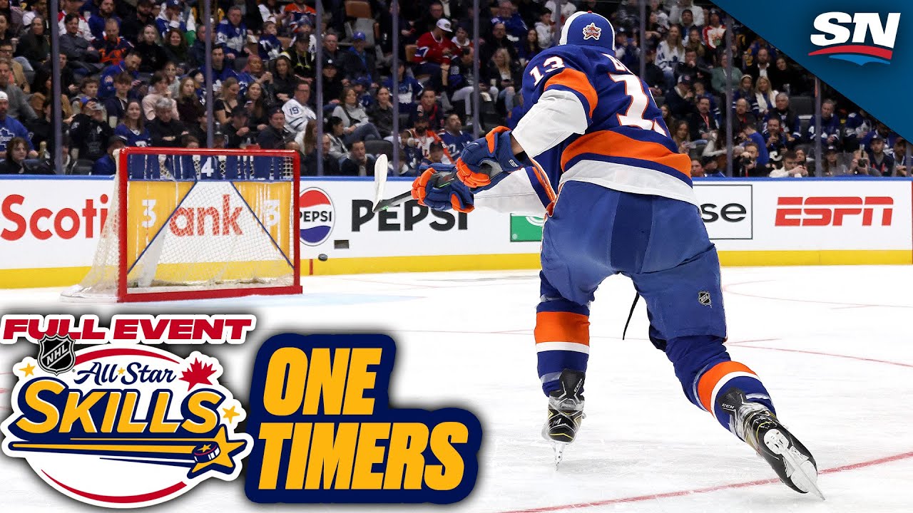 2024 NHL All-Star Skills Competition: Epic One-Timer Skills Showdown