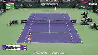 Elena Rybakina vs. Iga Swiatek | Indian Wells Epic Showdown Highlights