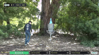 2024 Bottle Lake Open | Final Round Back 9 | Stout, Humphries, Oman, Orange | Disc Golf Frisbee