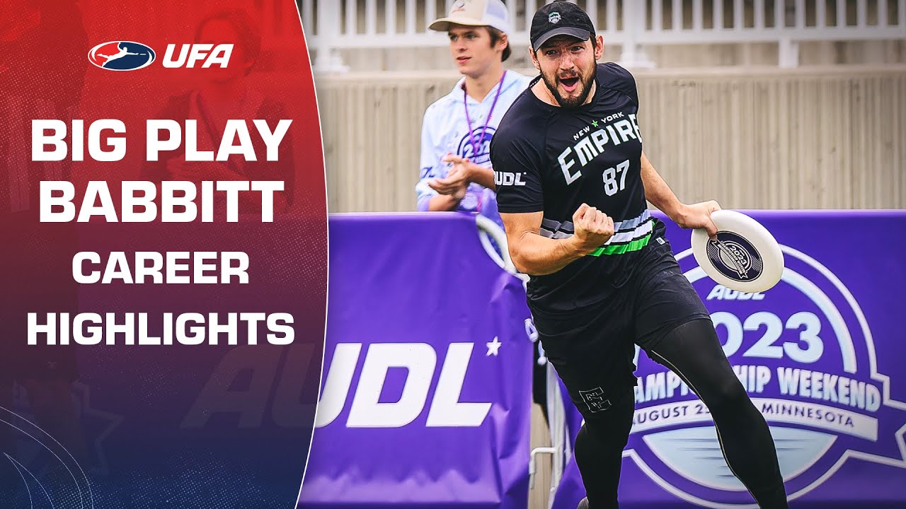 Jeff Babbitt Ultimate Frisbee Highlights | New York Empire Star