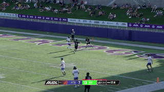 Highlights from the New York Empire (14-0) 27-17 win over Austin Sol (11-4) in the 2023 UFA Semifinals.