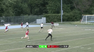 Highlights from the New York Empire (4-0) 18-16 overtime win against the Philadelphia Phoenix (0-4) in Week 4 of the 2023 AUDL regular season