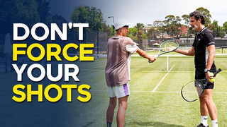 Tennis Coaching Episode: Transforming Dimitri's Forehand and Service Skills