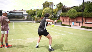 Tennis Coaching Episode: Transforming Dimitri's Forehand and Service Skills