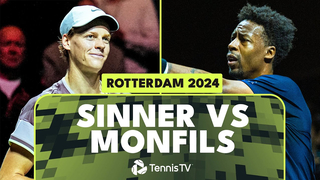 Sizzling Showdown: Jannik Sinner vs Gael Monfils Highlights | Rotterdam 2024