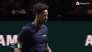 Sizzling Showdown: Jannik Sinner vs Gael Monfils Highlights | Rotterdam 2024