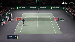 Sizzling Showdown: Jannik Sinner vs Gael Monfils Highlights | Rotterdam 2024
