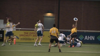 Through the ROOF! The 10 best skying catches from the 2023 season | #ultimatefrisbee