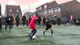 8 Year Old Arsenal Wonderkid Shocks the Crowd