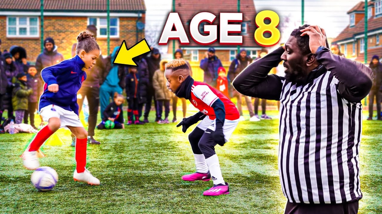8 Year Old Arsenal Wonderkid Shocks the Crowd