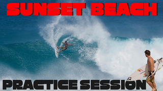 Perfect Sunset Sessions: CT Surfers Prep for Hurley Pro at Sunset Beach 2024! ???? | Surfing Highlights