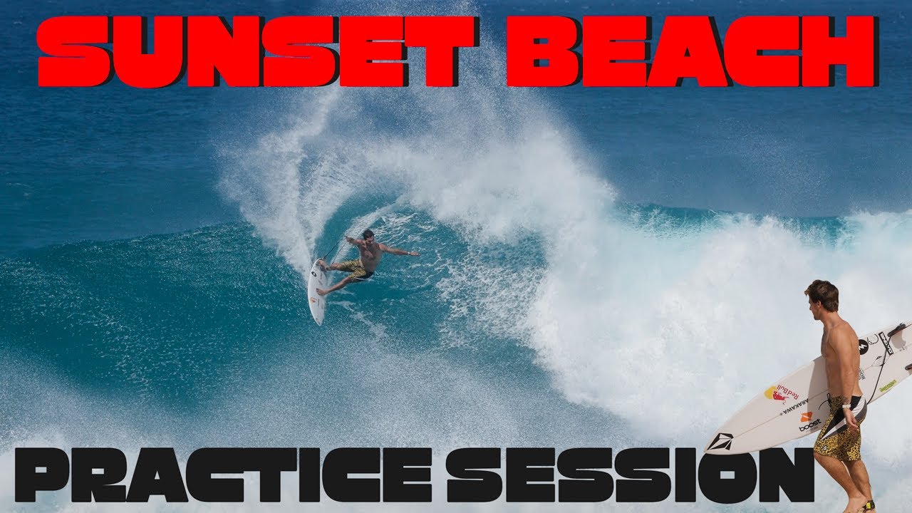 Perfect Sunset Sessions: CT Surfers Prep for Hurley Pro at Sunset Beach 2024! ???? | Surfing Highlights