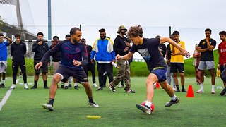 We found the next Ronaldo in Lisbon!! Crazy baller DOMINATES 1v1 for £1000