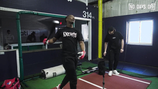 15-Year-Old Throws 94 MPH & Hits DINGERS!