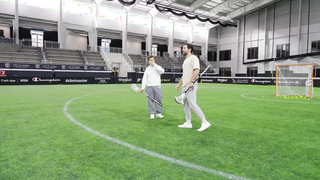 Hoop Talk, Dodging, Stringing, and a Game of P-I-G with Paul Rabil | Pro Lacrosse Player and PLL Co-founder