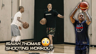 Isaiah Thomas Breaks Down Shooting Drills with Lakers' Phil Handy | Mastering the Fadeaway, Pull Up, and More!