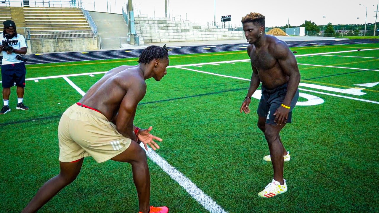 Epic 1-on-1 Battles: Taking on Tyreek Hill, NFL's Fastest Player, ft. Sammy Watkins