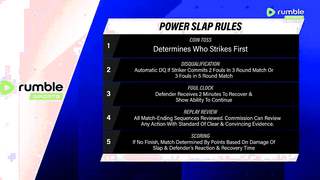 Power Slap 6 Showdown: KO Chris vs. Muniz