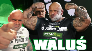 Strongman Waluś potrafi zadać cios! | Best of Waluś