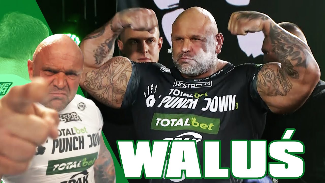 Strongman Waluś potrafi zadać cios! | Best of Waluś