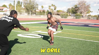Kayaune Ross: 1v1 Against NFL and College DB | Intense Teach Tape Session