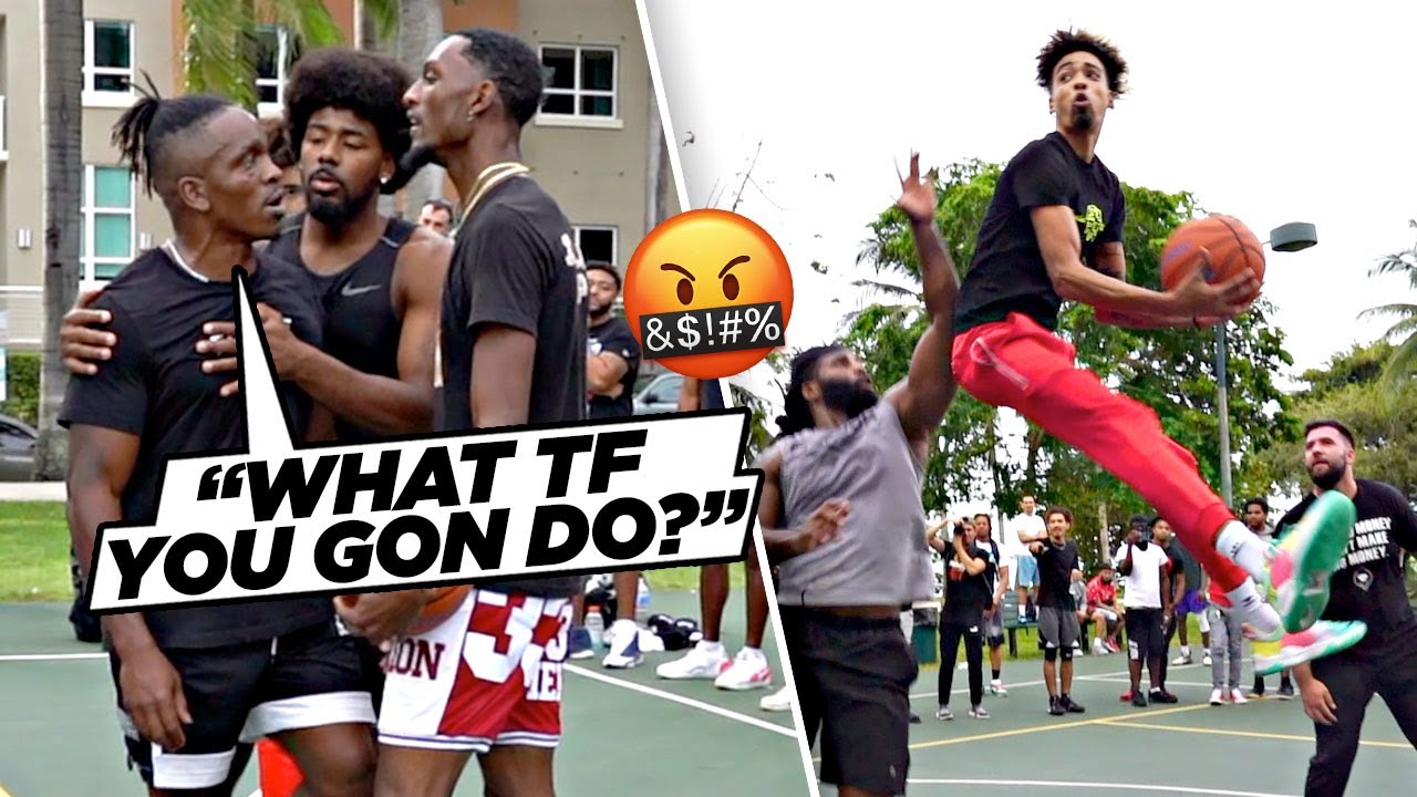 "I'd Whoop Your A** You BABY!" Trash Talker Was Talking RECKLESS | East Coast Squad Takeover w/ Hezi