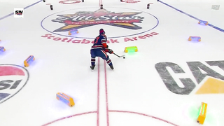 Thrilling Obstacle Course Showdown at 2024 NHL All-Star Skills Competition!