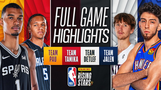 2024 Panini Rising Stars Championship | Team Jalen vs. Team Detlef Highlights