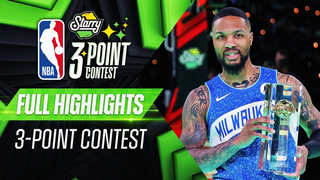 Damian Lillard Shines in Full Highlights | 2024 NBA All-Star 3-Point Contest