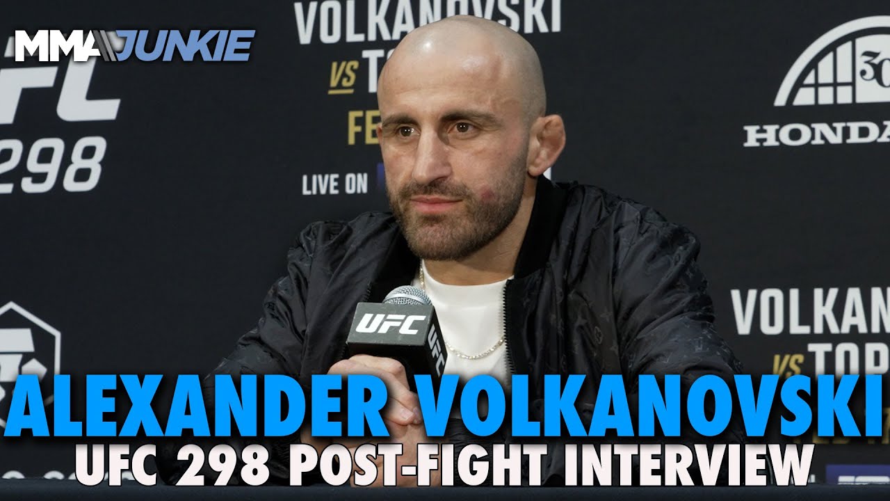 Alexander Volkanovski Reacts to KO Loss, Demands Rematch with Ilia Topuria | UFC 298 Fallout