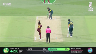 Glenn Maxwell's Explosive Innings | Australia vs West Indies T20I Series Highlights