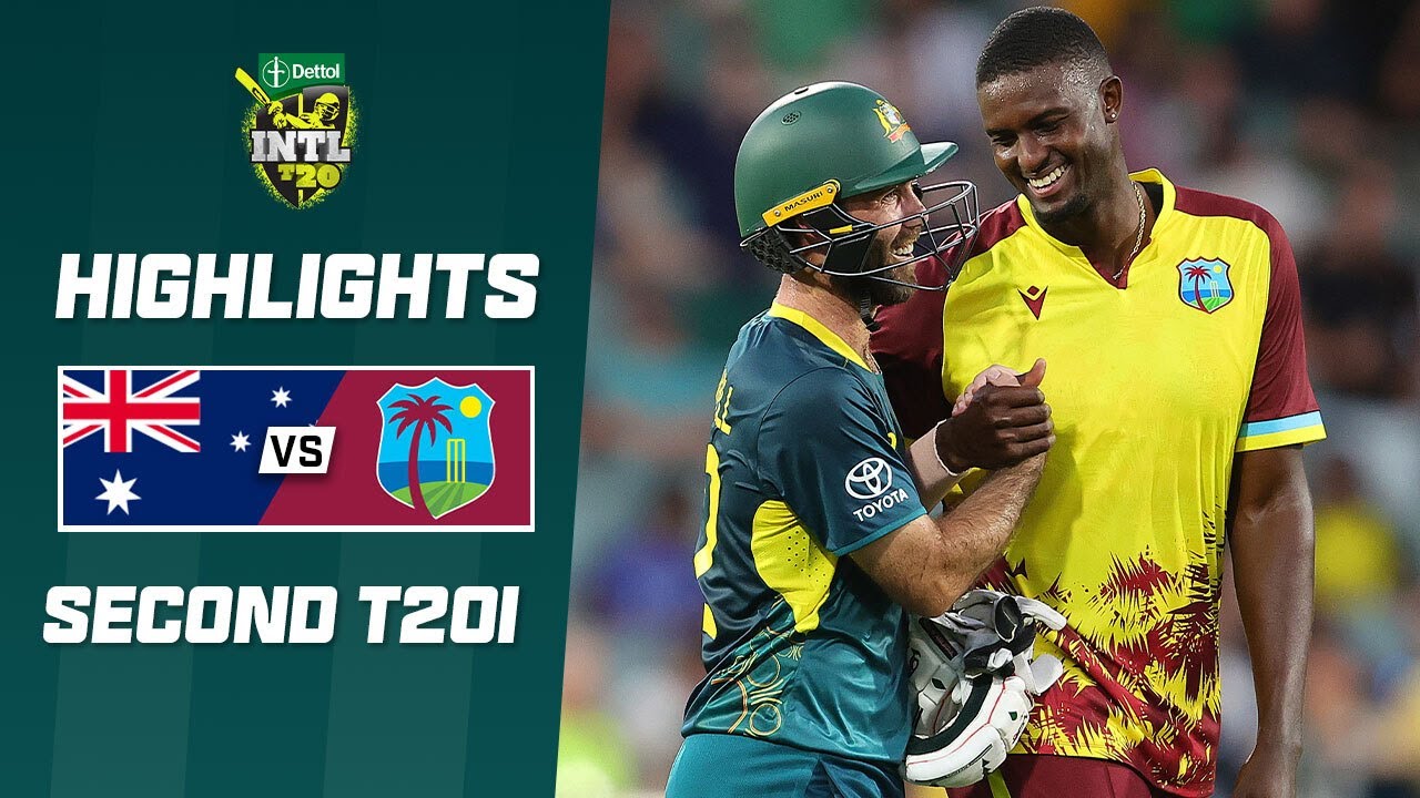 Glenn Maxwell's Explosive Innings | Australia vs West Indies T20I Series Highlights