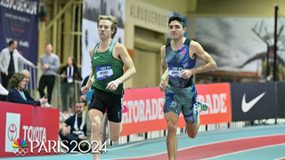 Bryce Hoppel Triumphs in Men's 800m Final at USATF Indoor Championships with Blazing 1:46.67